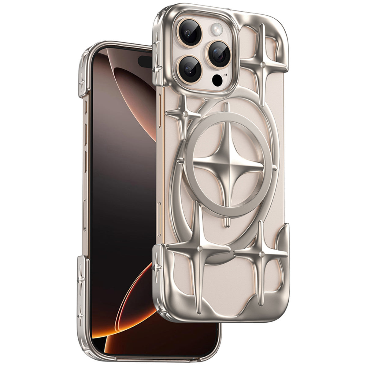 Keephone Apple iPhone 16 Pro Max Stella Magsafe Kılıf